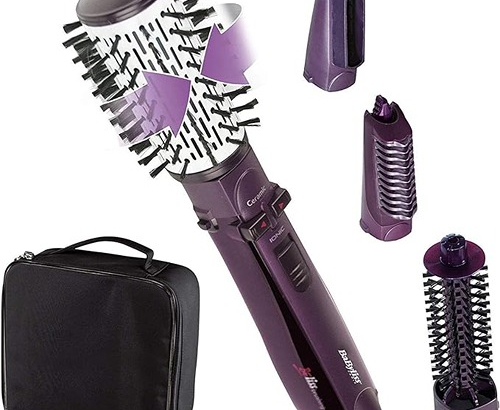 Babyliss Beliss brushing rotating brush 4 attachments 1000w 2736sde Al Adham stores