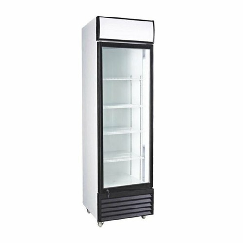  380 Liter Single Door Upright Display Fridge – Glass Door