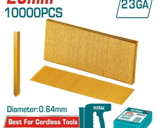 A 2.5 cm package of 10,000 screws for driving wood screws from Total