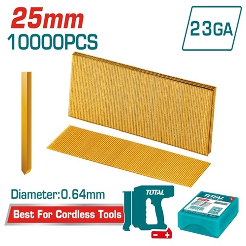 A 2.5 cm package of 10,000 screws for driving wood screws from Total
