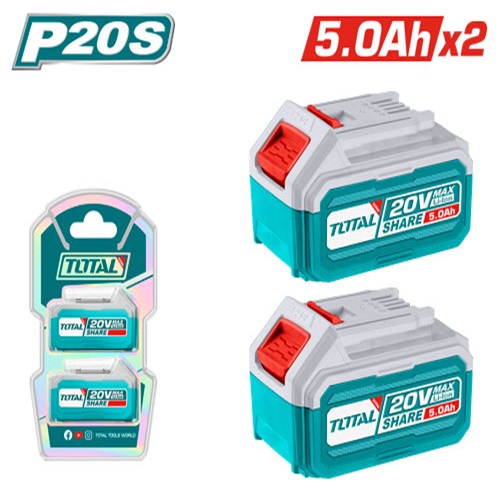 Set of 5 amp batteries from Total
