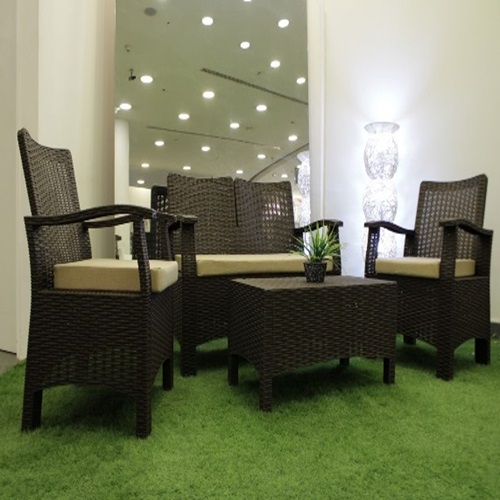 Rattan set (4 seats)