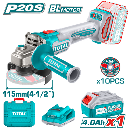 4.5 inch 20 volt charging rocket with 4 amp battery and charger from Total