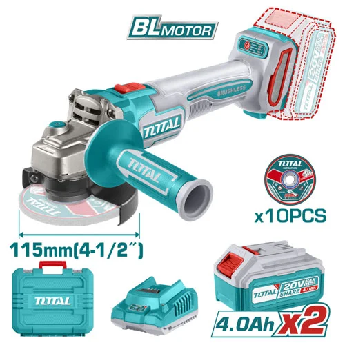 4.5-inch charging rocket with 2 4A batteries and a charger from Total