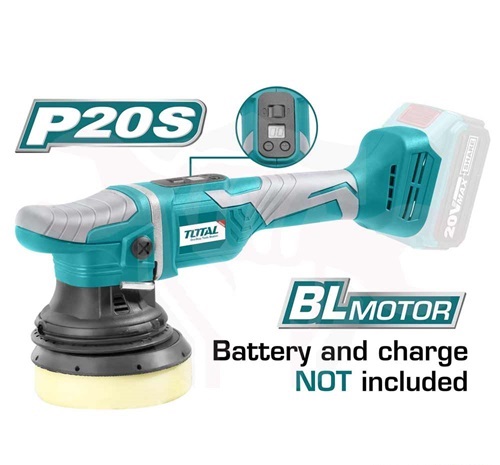 Total 5-inch 20V battery polishing rocket