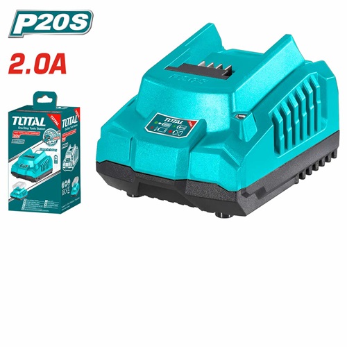 Battery charger 20 volt 2 amp from Total