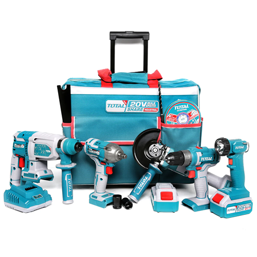 5-piece charging kit set with 2 4A batteries and accessories