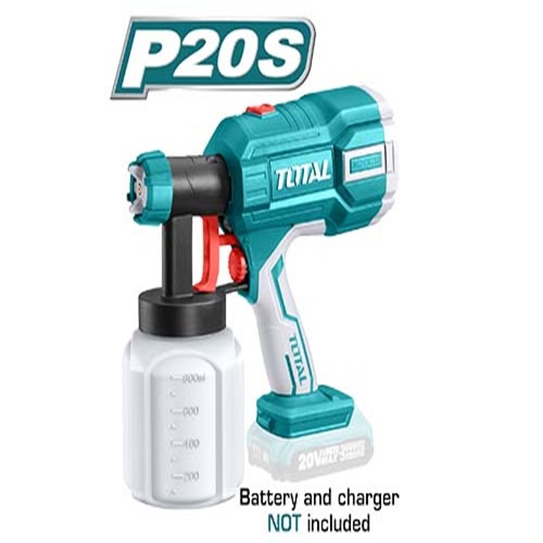 Rechargeable paint sprayer without battery from Total