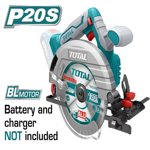 Total 20V 6.5-inch rechargeable tray saw without battery and charger