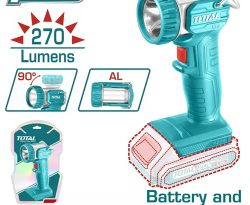 Luxe charging 20 volt 270 lumen moving head without battery and charger