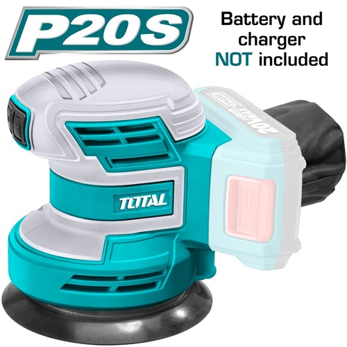 Total rechargeable circular trimmer, 5 inches, without battery and charger